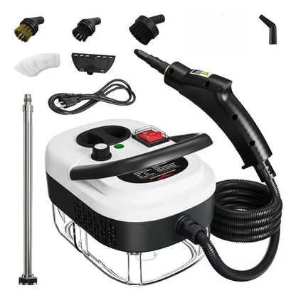 LIMPIADOR A VAPOR MULTIUSOS + 9 ACCESORIOS – 50% DE DESCUENTO